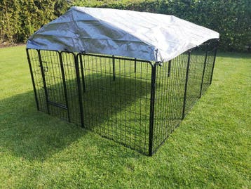 Dak XXL voor konijnenren van € 97,95 voor maar € 84,95!, Dieren en Toebehoren, Knaagdieren en Konijnen | Hokken en Kooien, 110 cm of meer