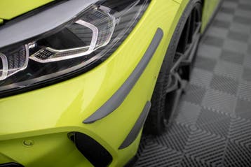 Maxton Canards (Bumper Spoilers) BMW 1 M-Pack / M135i /, Verzenden