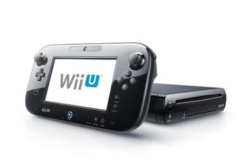 Wii U Console 32GB Zwart + Gamepad (Wii U Spelcomputers), Spelcomputers en Games, Ophalen of Verzenden, Zo goed als nieuw