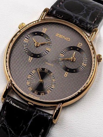 Zeno-Watch Basel - Zonder minimumprijs - Vintage * Dual Time, Nieuw