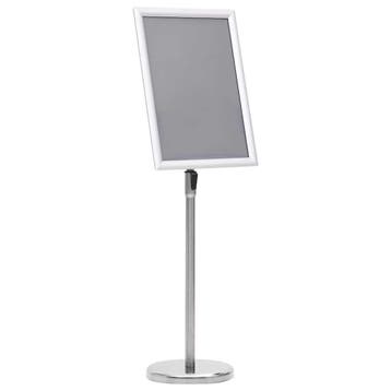 vidaXL Posterstandaard A3 aluminiumlegering zilverkleurig, Verzenden, Nieuw