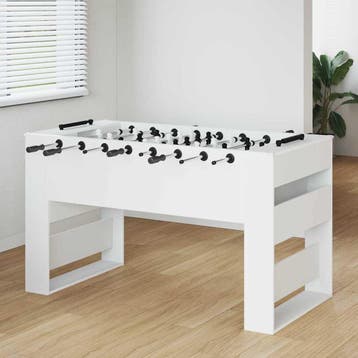 vidaXL Honkbaltafel Wit 146,5 x 74 x 85 cm Bewerkt hout, Verzenden, Nieuw
