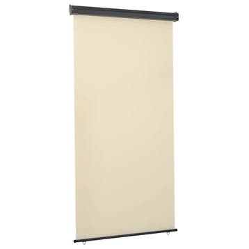 vidaXL Balkonscherm 125x250 cm crèmekleurig, Verzenden, Nieuw