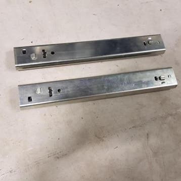 Ladegeleiders 36,5/73,5 cm - met rem, Ophalen of Verzenden, Nieuw