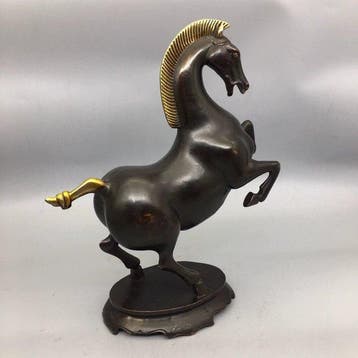 Decoratief ornament - Springpaard