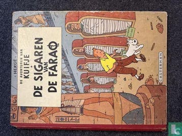 Kuifje - De sigaren van de farao - 1955, Eén stripboek, Verzenden, Gelezen, Remi, Georges.