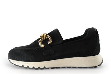 Manfield Loafers in maat 39 Zwart, Verzenden, Zwart, Overige typen, Zo goed als nieuw