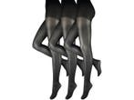 Corrigerende panty - 3 stuks - 30 den - Zwart, Kleding | Dames, Verzenden, Nieuw