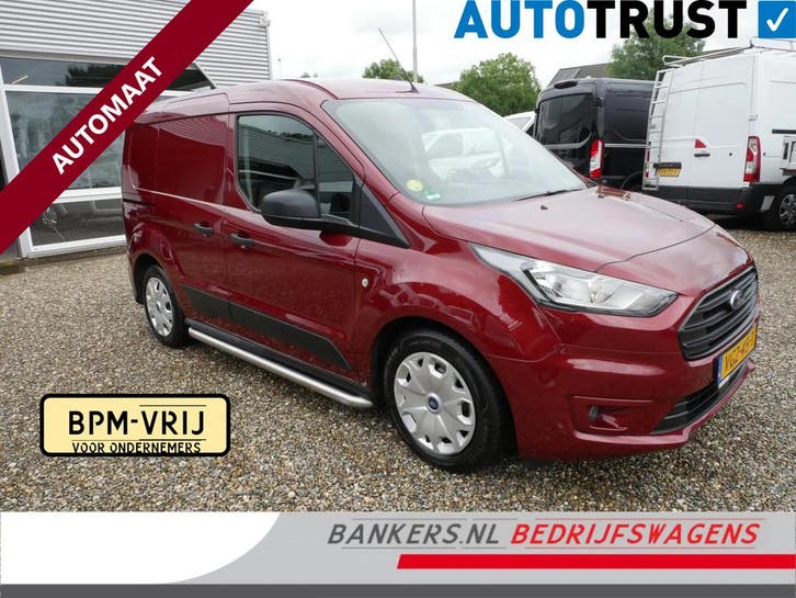 Ford Transit Connect | Zakelijke Lease v.a. €202.59 pm, Auto's, Bestelauto's, Lease, Automaat, Diesel, Rood, Ford, Financial lease