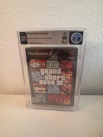 Sony - Playstation 2 (PS2) - Grand Theft Auto: III WATA 9,8, Nieuw