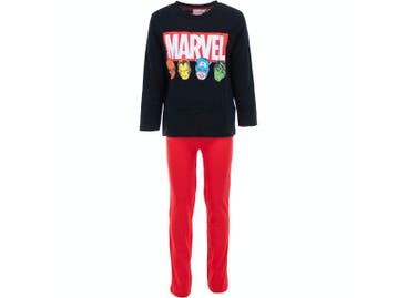 Kinderpyjama - Avengers - Zwart/Rood, Verzenden, Nieuw