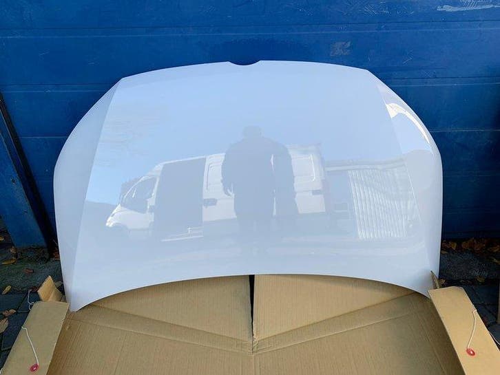 Geschikt voor Caddy Motorkap (2010-2015) LB9A wit, Auto-onderdelen, Carrosserie en Plaatwerk