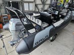Gala Viking 580 met Honda 100 pk en Pega trailer, Aluminium, Afdekzeil, Zo goed als nieuw, Gala