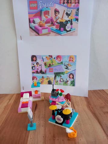 LEGO Mia#039s Bedroom 3939, Kinderen en Baby's, Zo goed als nieuw, Complete set, Lego, Friends