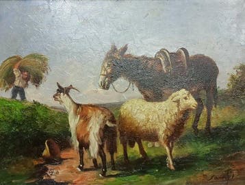Italiaanse school (XX) - In campagna