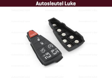 6+1-knops autosleutel toetsenpaneel kpb1635 voor Chrysler, Verzenden, Nieuw