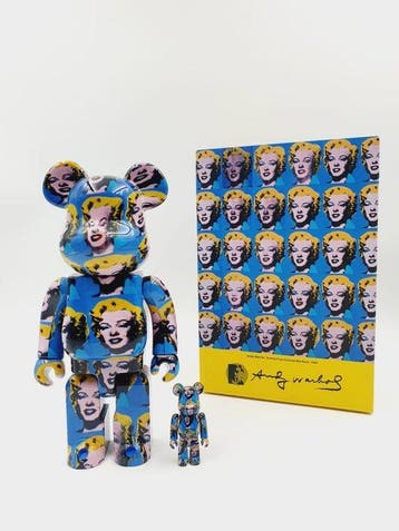 Medicom Toy - Be@rbrick Andy Wahrol Marilyns 25 colored 400%