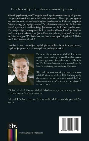 Gebroken / OLoughlin / 3 9789023487814 Michael Robotham, Boeken, Verzenden, Gelezen, Michael Robotham