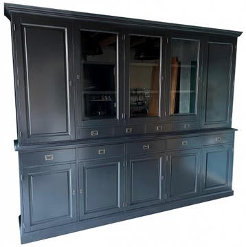 Buffetkast zwart - zwart Lelystad 300 x 235cm, Huis en Inrichting, Ophalen of Verzenden, Nieuw