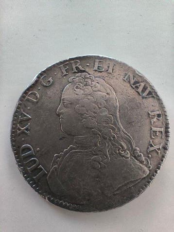 Frankrijk. Louis XV (1715-1774). Ecu 1726-A, Paris (Zonder