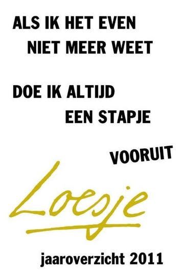 Jaaroverzicht / 2011 - Loesje, Verzenden, Gelezen