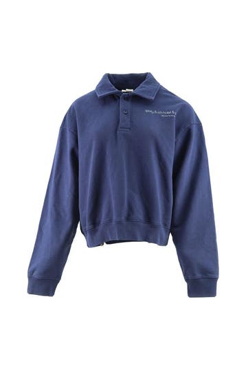 Sporty & Rich Trui in maat L Blauw, Sporty & Rich, Verzenden, Zo goed als nieuw, Blauw