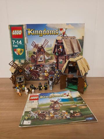 Lego Set - 7189 - Kingdoms - Mill Village Raid, Nieuw