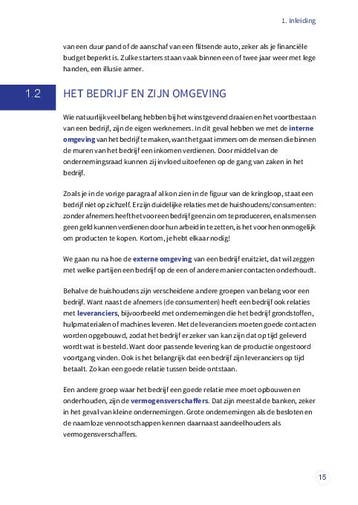 Elementaire kennis Bedrijfseconomie theorieboe 9789037245288, Zo goed als nieuw
