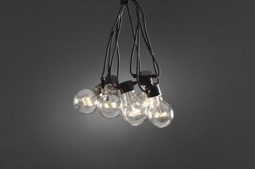 Konstsmide 2378 - Snoerverlichting - 10 lamps transp - 24V -, Verzenden, Nieuw
