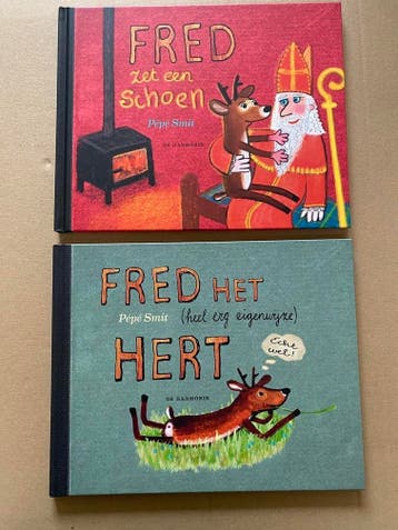 Fred het ( heel erg eigenwijze ) Hert - 2 Delen - NIEUW, Verzenden, Zo goed als nieuw, Fictie algemeen, 4 jaar