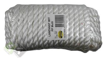 Landvast Touw - Wit - 16mm X 15 Meter - Benson, Ophalen of Verzenden, Nieuw, Universele onderdelen