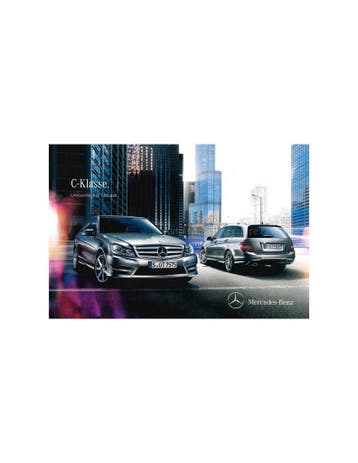 2013 MERCEDES BENZ C KLASSE BROCHURE DUITS, Nieuw, Author