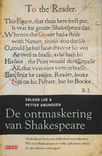 De ontmaskering van Shakespeare - E. Loe 9789044510966, Boeken, Verzenden, Zo goed als nieuw, E. Loe