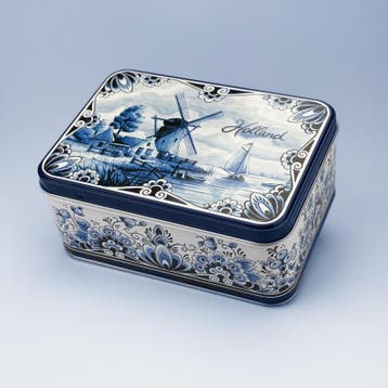 Speculaasblik Delfts Blauw ZONDER speculaas, Ophalen of Verzenden, Nieuw