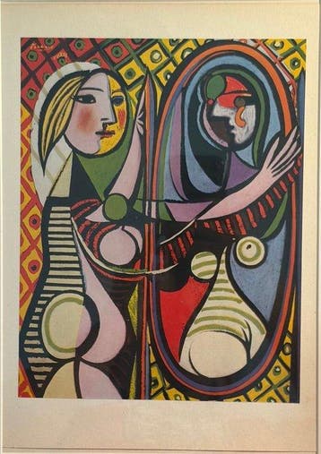 Pablo Picasso (1881-1973), after - Jeune fille devant le