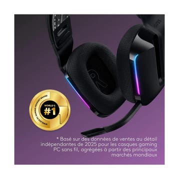 G733 Gaming Headset (zwart) (Luidsprekers en Hi-fi, Huis), Verzenden, Nieuw