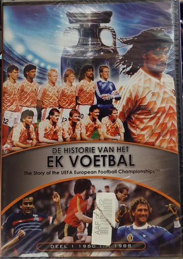 Historie van het EK Voetbal (deel 1)(dvd nieuw), Ophalen of Verzenden, Nieuw in verpakking