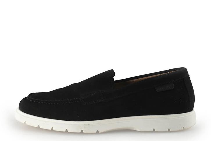 Manfield Loafers in maat 40 Zwart, Kleding | Heren, Schoenen, Zwart, Zo goed als nieuw, Loafers, Verzenden