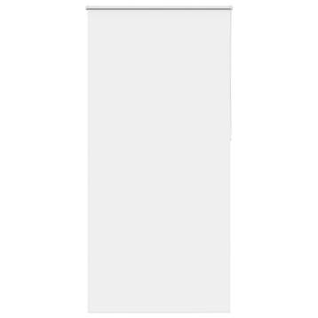 vidaXL Rolgordijn verduisterend 100x210cm stofbreedte 95,7cm, Verzenden, Nieuw, Wit