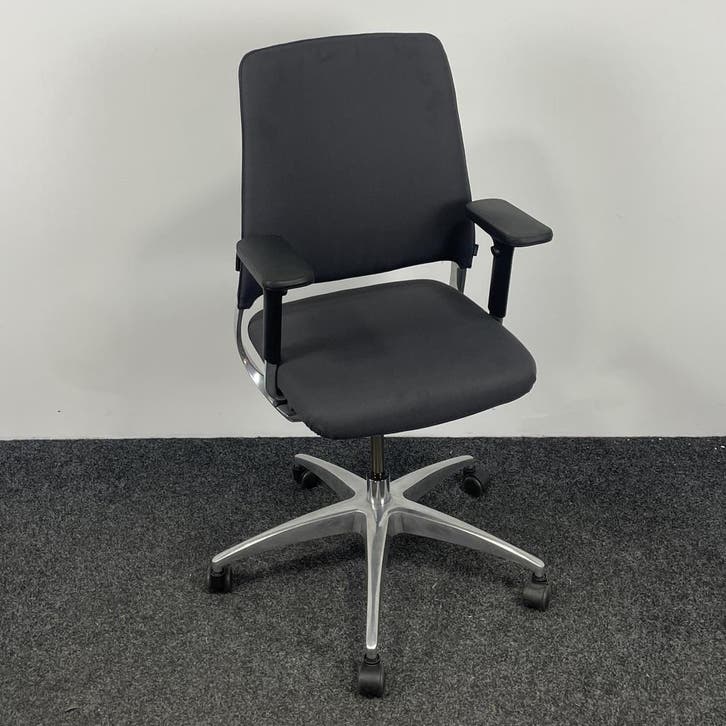 Drabert Salida Bureaustoel - Chroom Onderstel, Huis en Inrichting, Bureaustoelen, Bureaustoel, Gebruikt, Ergonomisch, Ophalen of Verzenden