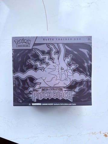 Pokémon Elite trainer box - Mega Evolution Pitch Black Elite, Nieuw