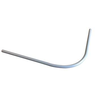 pvc doorvoerbocht d50 r500 1200 x 1200 mm Grijs - Telecom, Doe-het-zelf en Verbouw, Buizen en Afvoer, Ophalen of Verzenden, Nieuw