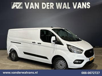 Ford Transit Custom | 2.0 TDCI L2H1 Euro6 Airco | Camera |, Auto's, Bestelauto's, Gebruikt, Euro 6, Wit, Dealer onderhouden