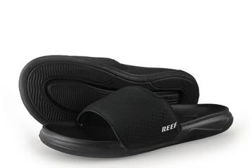 Reef Slippers in maat 40 Zwart, Slippers, Verzenden, Zwart, Zo goed als nieuw