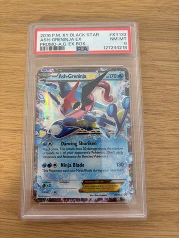Pokémon - 1 Graded card - Ash-Greninja XY133 Promo card -, Nieuw