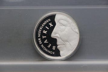 Nederland. Beatrix. 50 Gulden 1991 PROOF 25-jarig jubileum
