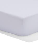 HEMA Topper hoeslaken 140x200cm hotel katoen percal wit, Verzenden, Nieuw, Wit