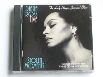 Diana Ross - Live / Stolen Moments, Ophalen of Verzenden, Zo goed als nieuw