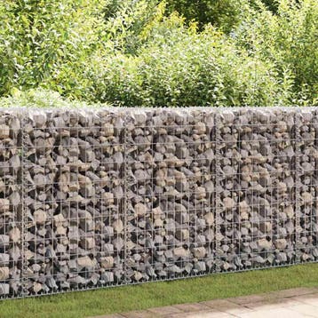 vidaXL Gabionspiralen 24 st 100 cm gegalvaniseerd staal, Tuin en Terras, Verzenden, Nieuw