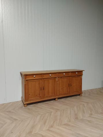 Buffetkast – met 4 lades – servieskast – direct leverbaar, Antiek en Kunst, Antiek | Meubels | Kasten
